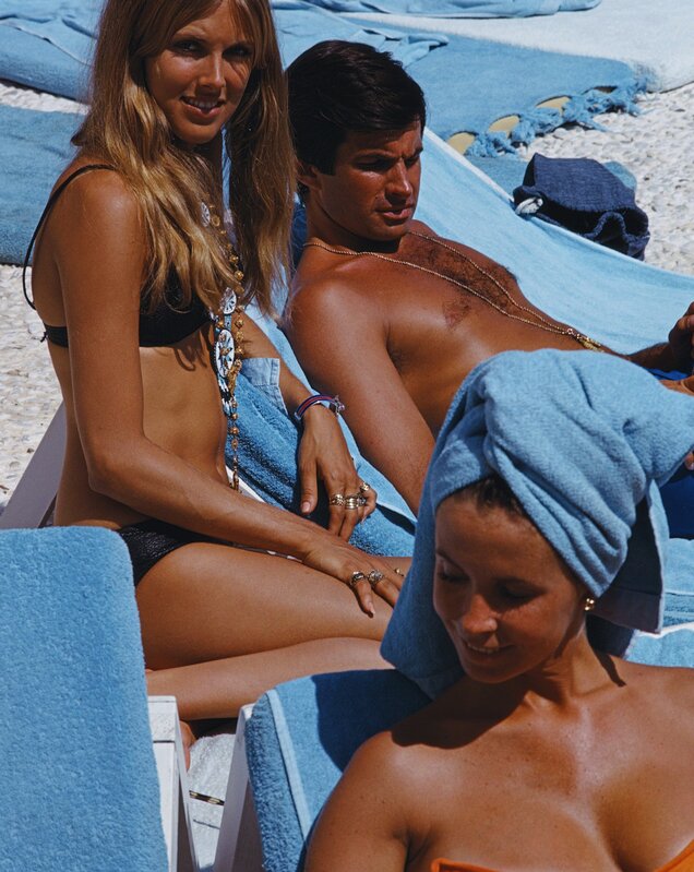 Slim Aarons, ‘George Hamilton in Capri’, 1968, Photography, Chromogenic Lambda Print, Undercurrent Projects