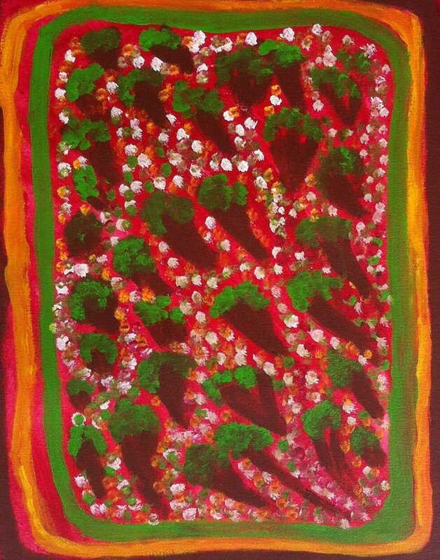 Jukuna Mona Chuguna, ‘Kurlku’, 2011, Painting, Synthetic polymer paint on canvas, Rebecca Hossack Art Gallery