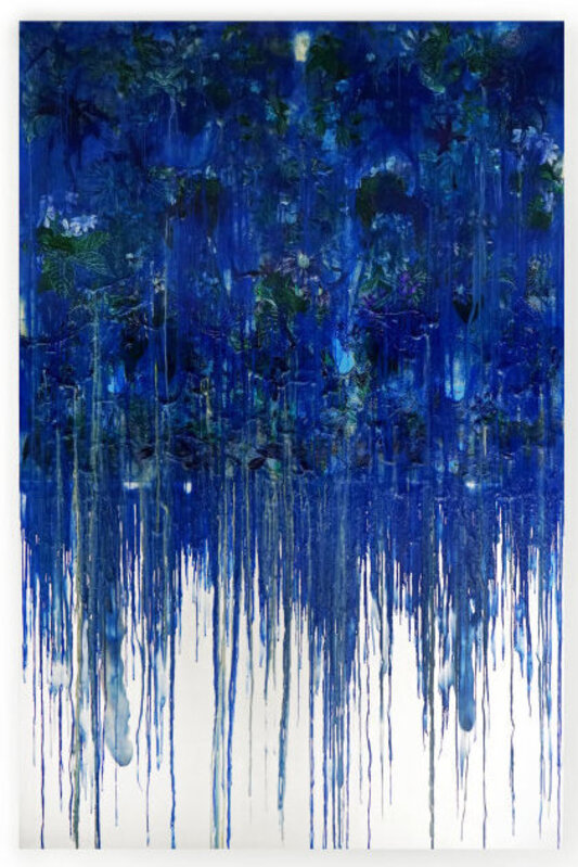 Geraldine Javier, ‘Blue Hour’, 2019, Mixed Media, Mixed media on wood and aluminium board, Tang Contemporary Art