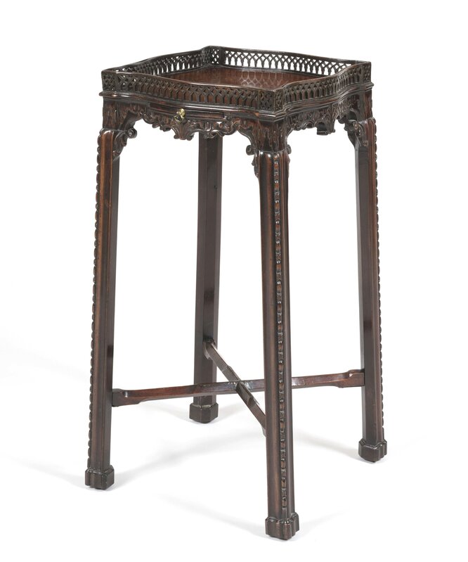 English Maker, ‘An Exceptional Chippendale Period Urn Stand’, ca. 1760, Design/Decorative Art, Carved mahogany, Apter Fredericks Ltd