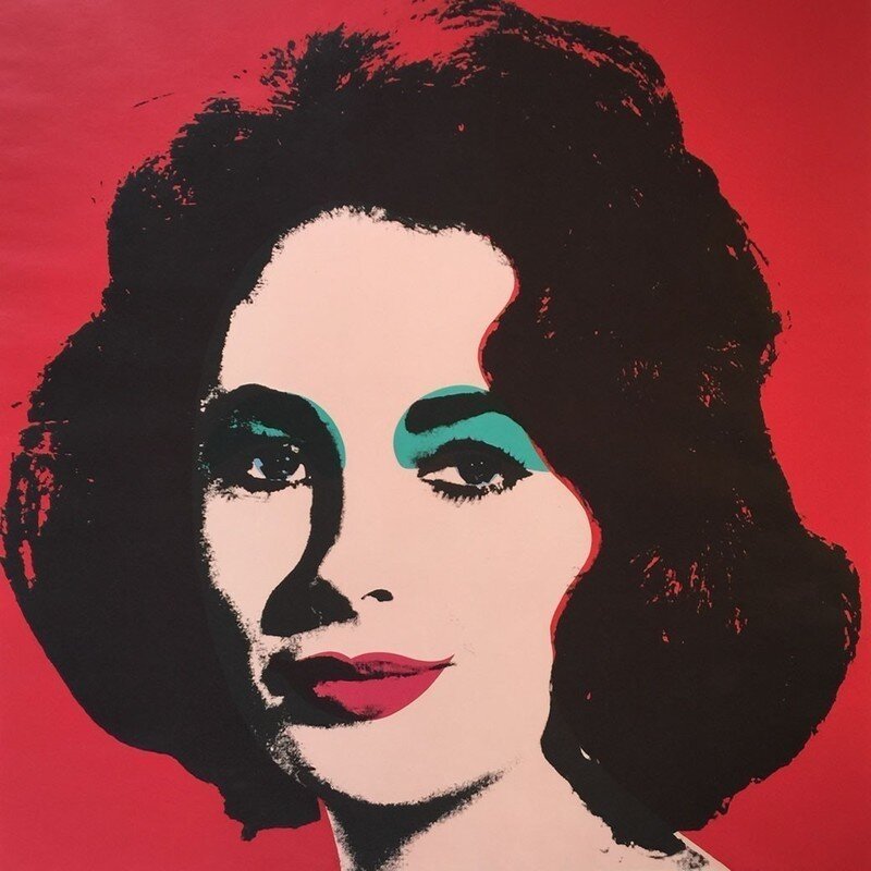 Andy Warhol, ‘Liz Taylor’, 1964, Print, Offset lithograph on paper, New River Fine Art
