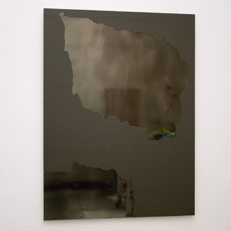 Raymund Kaiser, ‘UM-ASF3’, 2011, Painting, Oil, varnish, mirror foil, aluminium, Galerie Floss & Schultz 