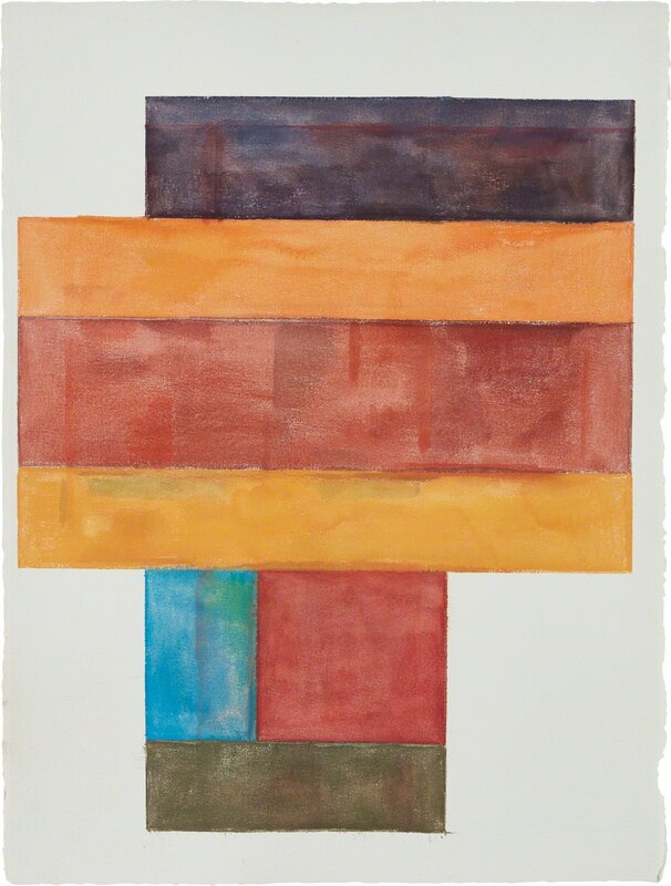 David Novros, ‘Untitled’, 1975, Drawing, Collage or other Work on Paper, Watercolor on paper, Phillips