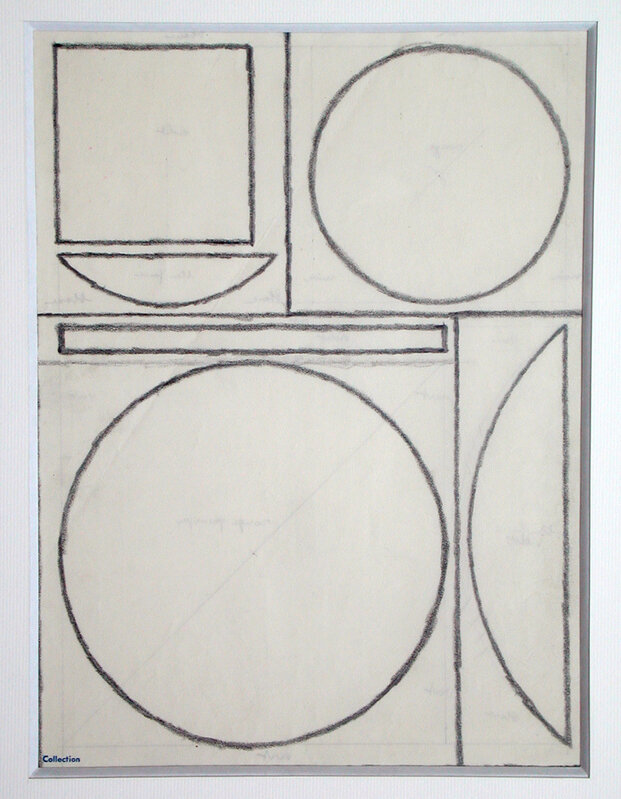 Auguste Herbin, ‘Eté’, 1952, Drawing, Collage or other Work on Paper, Mine de plomb sur papier, Galerie Lahumière