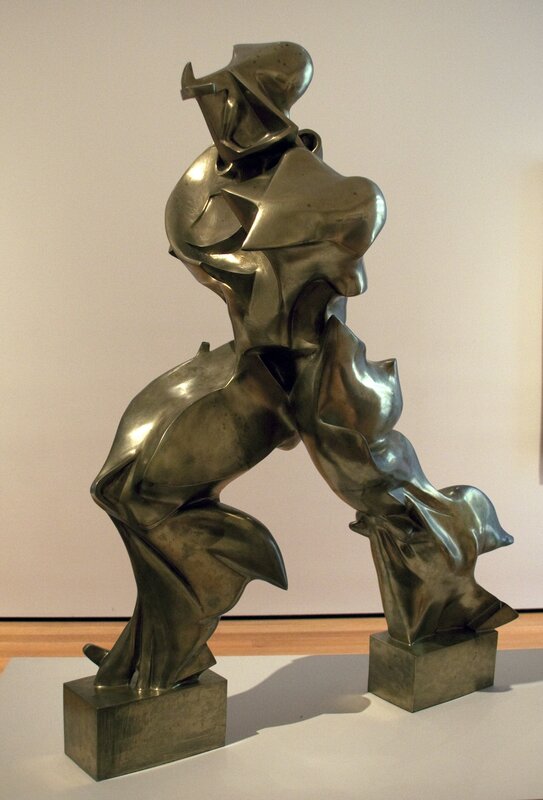 Umberto Boccioni, ‘Unique forms of continuity in space’, 1913, Sculpture, Bronze, The Museum of Modern Art