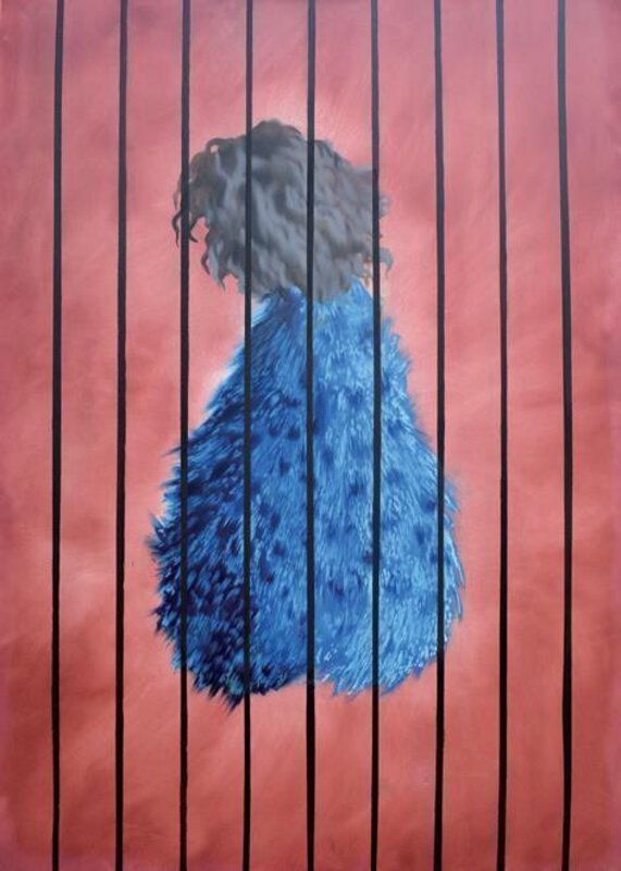 Nengi Omuku, ‘I Would Free you but I am a Small Girl’, 2016, Painting, Oil on Canvas, Art Keeps Nonprofits Going Benefit Auction