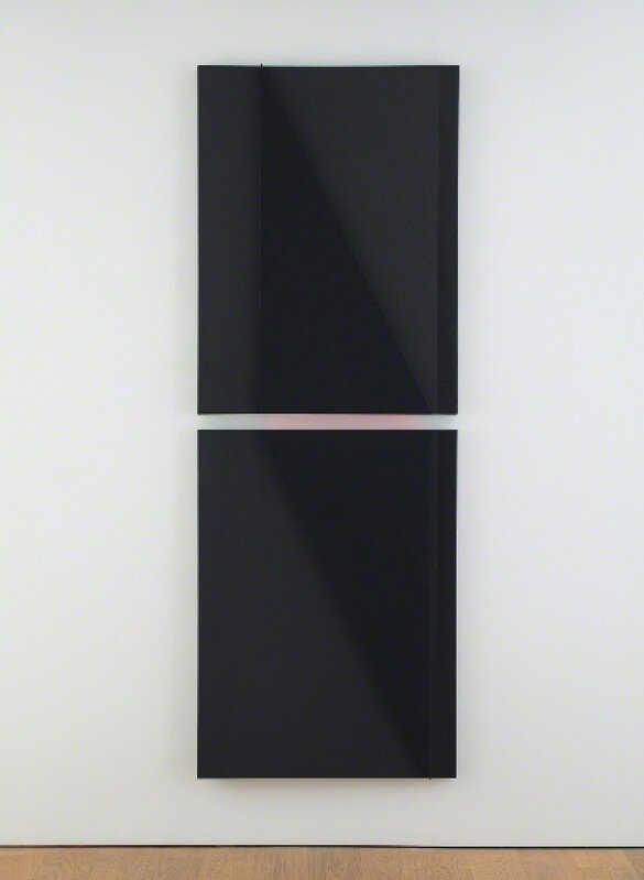 Jennie C. Jones, ‘Vertical into Decrescendo (dark)’, 2014, Painting, Acoustic absorber panel and acrylic paint on canvas, Contemporary Arts Museum Houston