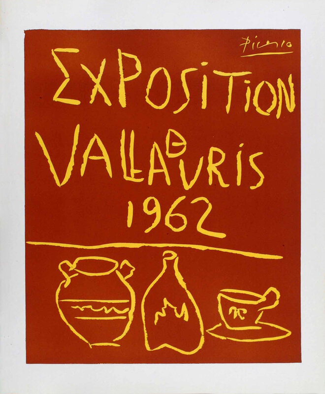 Pablo Picasso, ‘Exposition de Vallauris 1962’, 1962, Print, Linocut printed in colours, Frederick Mulder