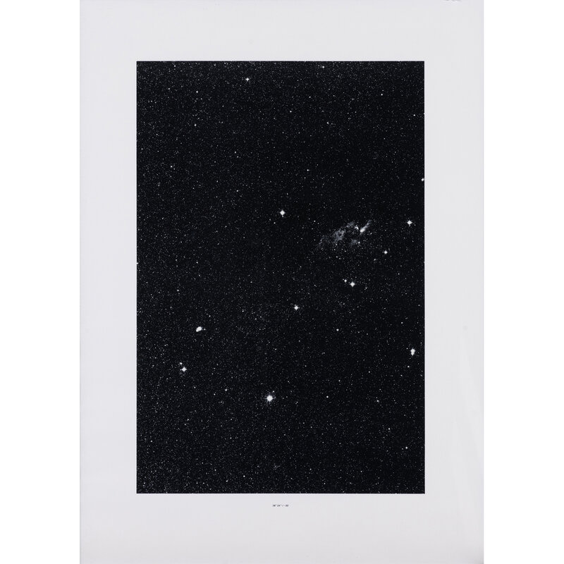 Thomas Ruff, ‘Stern or Stars’, 1990, Print, The complete set of eight black and white granolithographs on Ikonorex paper, all margins, PIASA
