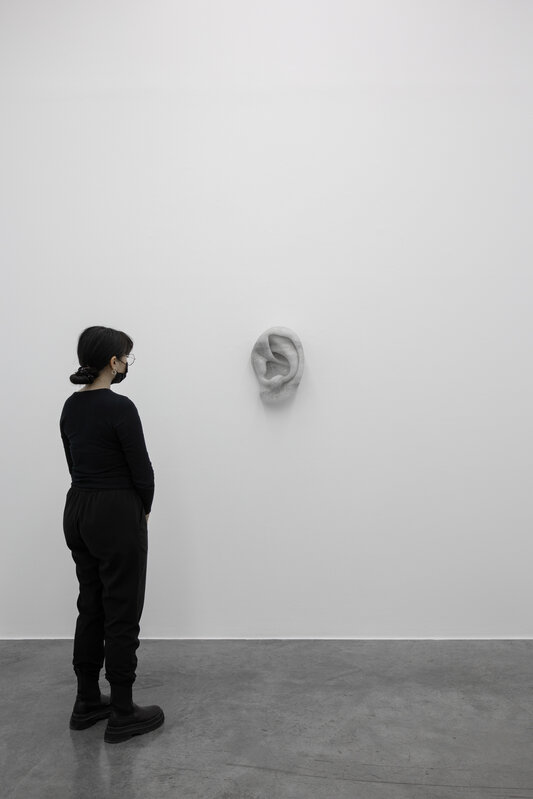 Michael Sailstorfer, ‘I can hear you (#8)’, 2019, Sculpture, Salt, Carbon 12