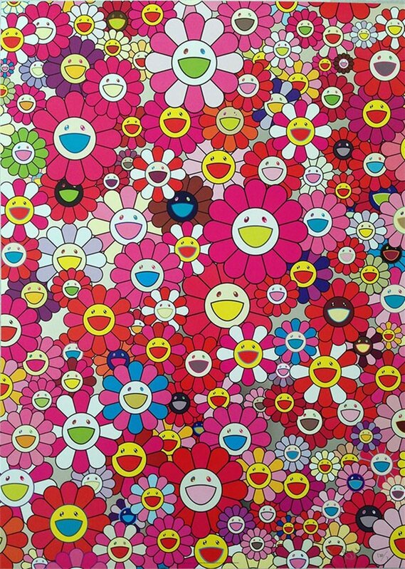 Takashi Murakami, ‘An Homage to Mono Pink 1960’, 2011, Print, Offset lithograph on paper, Hang-Up Gallery