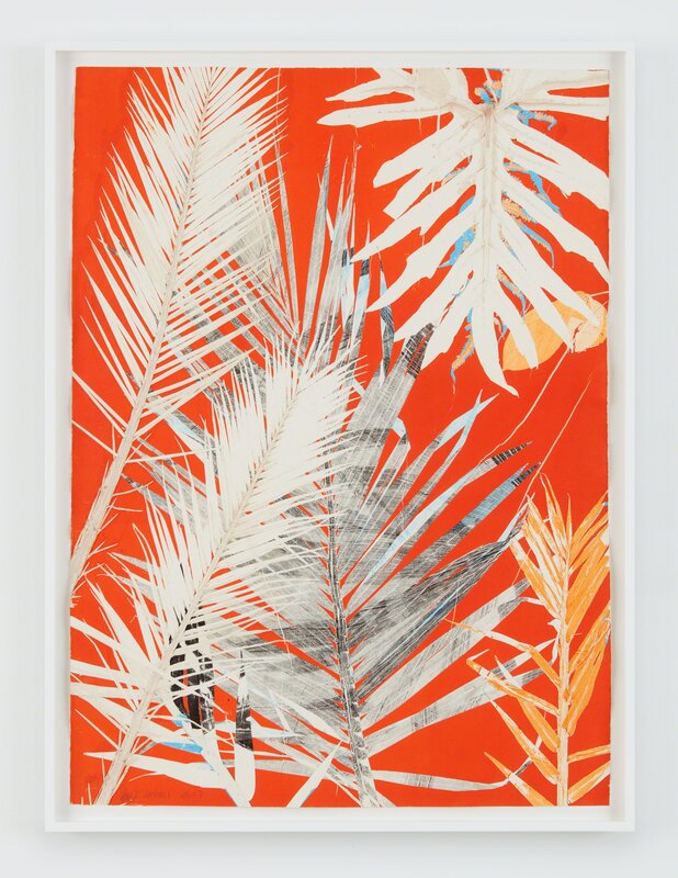 Luiz Zerbini, ‘Blue, orange, green and gold I’, 2017, Print, Monotype, oil on paper, Sikkema Jenkins & Co.