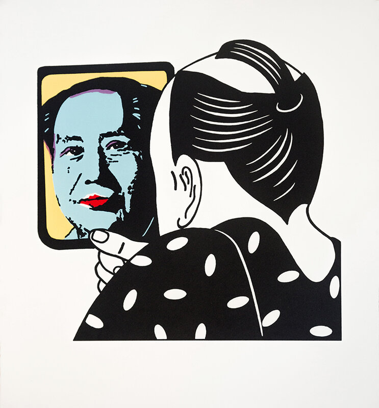 Roger Shimomura, ‘Mao’, 2016, Print, Lithograph, Haw Contemporary