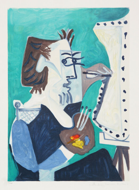 Pablo Picasso, ‘Le Peintre, 1963’, 1979-1982, Print, Lithograph on Arches Paper, RoGallery