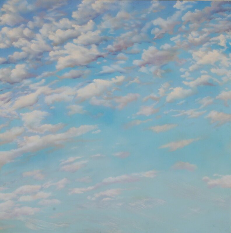 Oscar Bony, ‘Sin título, de la serie Cielos / Untitled, Skies series’, 1976, Painting, Acrylic on canvas, Cosmocosa