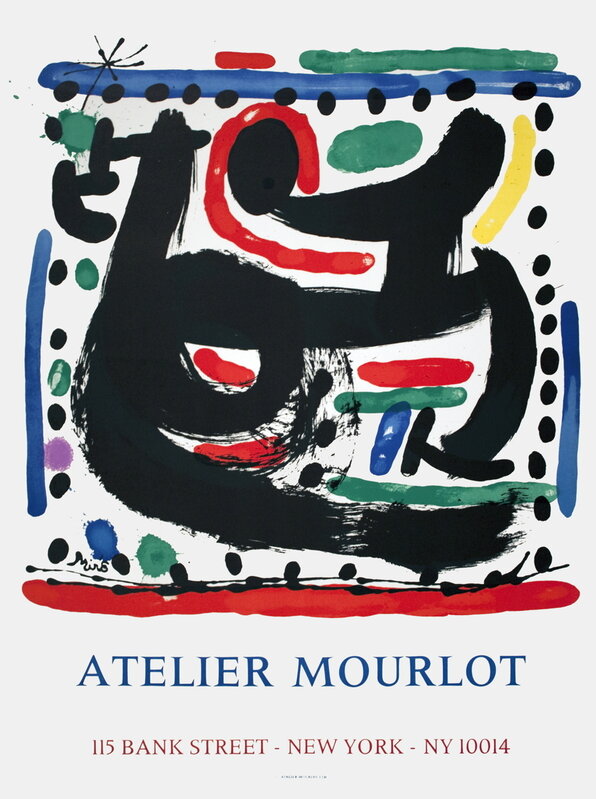 Joan Miró, ‘Atelier Mourlot’, 1967, Ephemera or Merchandise, Stone Lithograph, ArtWise