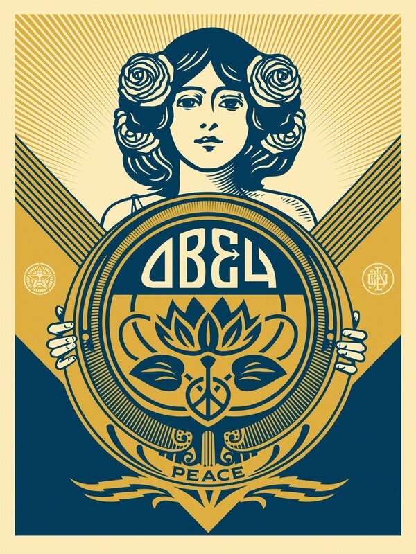 Shepard Fairey, ‘Obey Holiday Print’, 2016, Print, Screenprint, Art for ACLU Benefit Auction