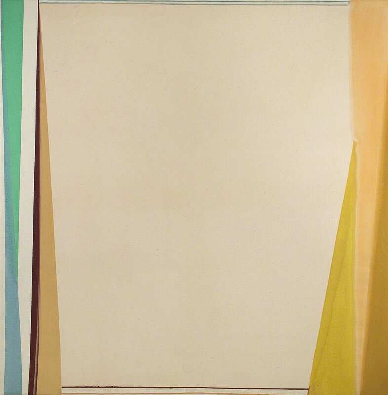 Larry Zox, ‘Open White’, ca. 1974, Painting, Acrylic on canvas, Berry Campbell Gallery