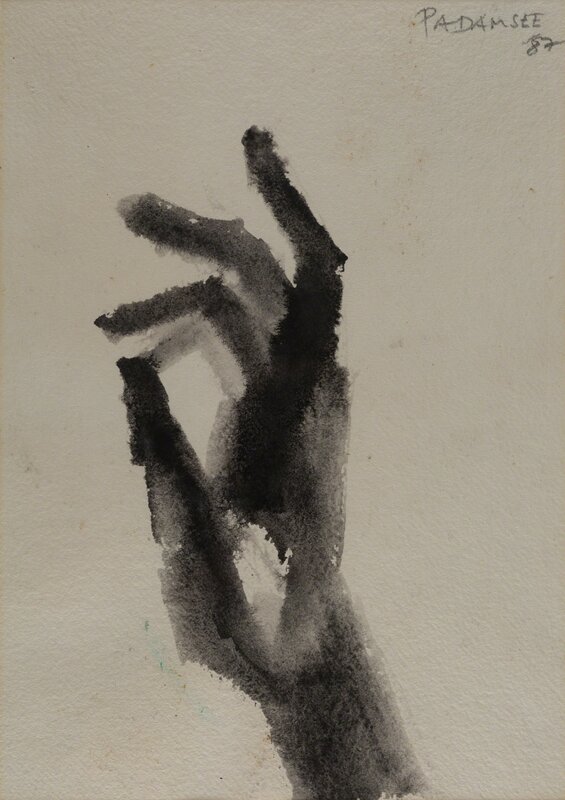 Akbar Padamsee, ‘Hand’, 1987, Painting, Watercolor on paper, Museum of Art & Photography 