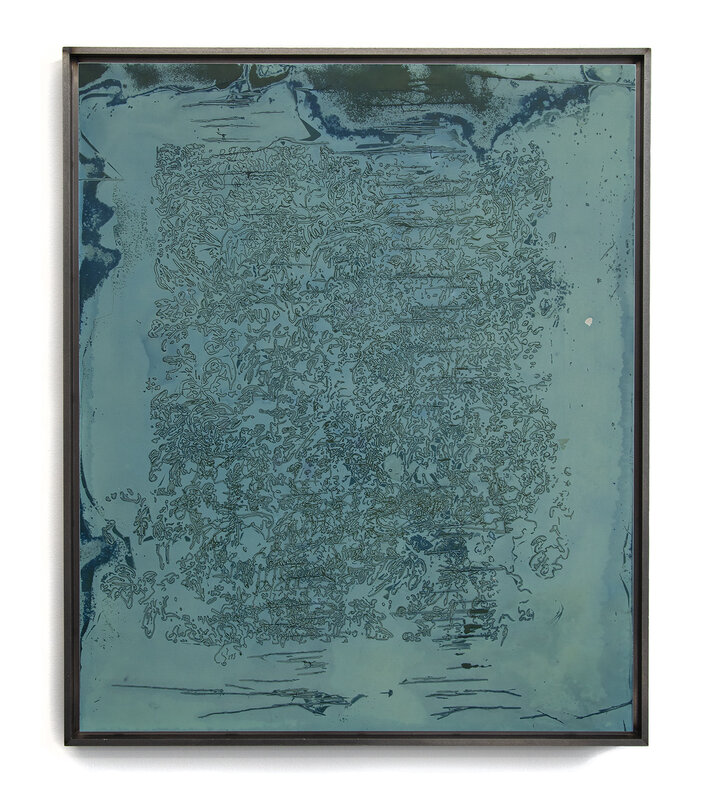 Antonia Kuo, ‘Thicket’, 2021, Painting, Unique chemical painting on light-sensitive silver gelatin paper, island