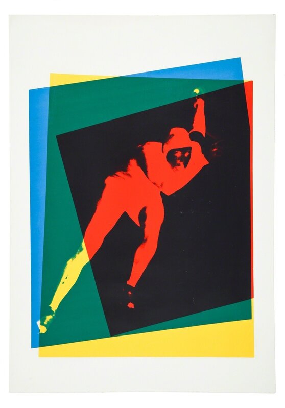 Andy Warhol, ‘Speed Skater (see. Feldmann & Schellmann II.303)’, 1983, Print, Screenprint in colours on Arches paper, Forum Auctions