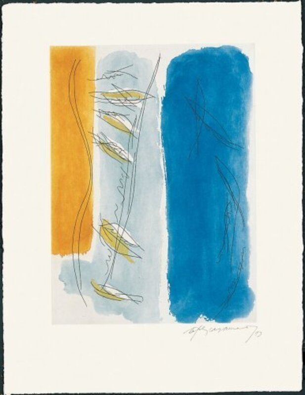 Albert Ràfols-Casamada, ‘Veure és sentir’, 1993, Print, Color etching and aquatint, Sylvan Cole Gallery