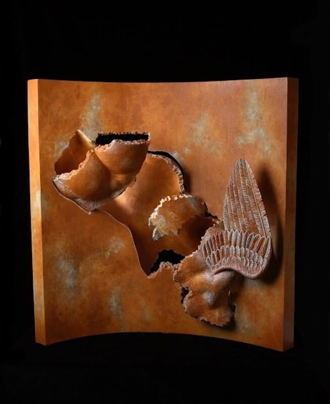 Manuel de Francesch, ‘Icaro (Icarus)’, Sculpture, Linden Wood, Acrylic, Galleria Ca' d'Oro
