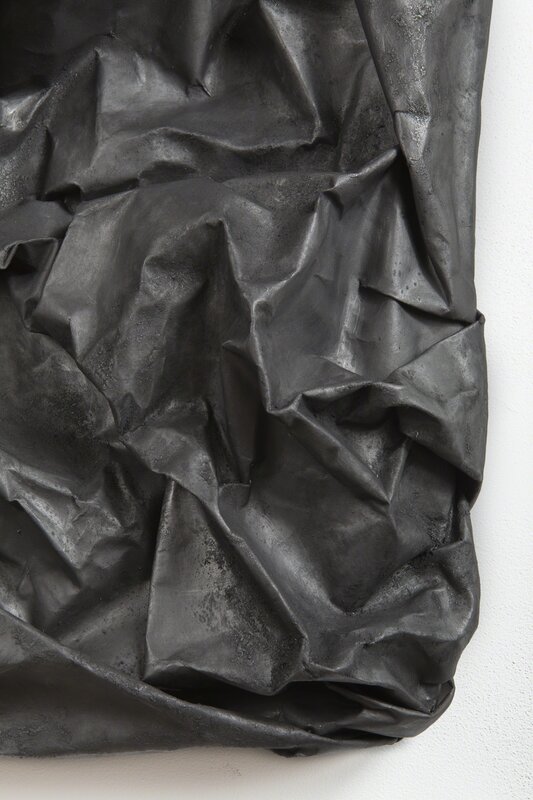Lauren Seiden, ‘Black Raw Wrap 1’, 2014, Painting, Gallery Nosco