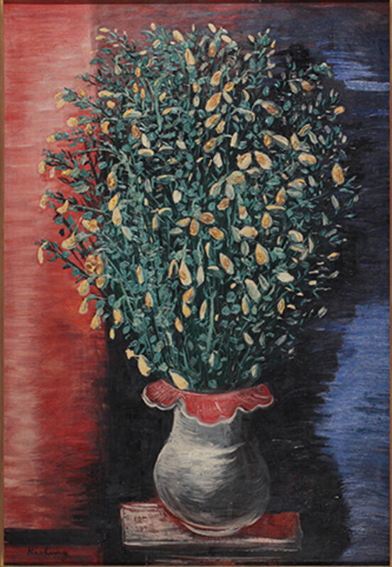 Moïse Kisling, ‘Vase de fleurs’, 1923, Painting, Oil on canvas, Fine Art Auctions Miami