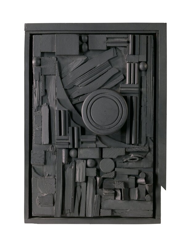 Louise Nevelson, ‘City-Sunscape’, 1979, Print, Polyester resin multiple painted black, Christie's