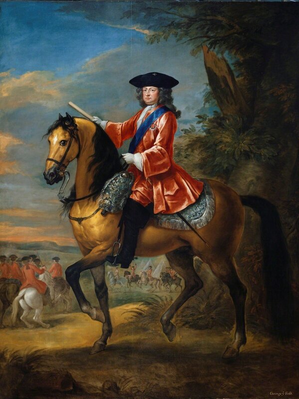 John Vanderbank, ‘George I’, 1726, Painting, Oil on canvas, Royal Collection Trust