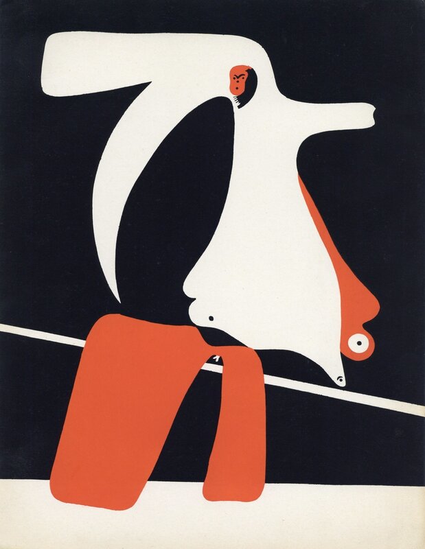 Joan Miró, ‘Cahiers d'Art I’, 1934, Print, Pochoir in colors on wove paper, Samhart Gallery