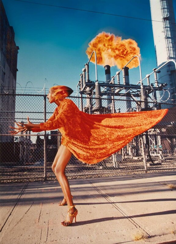 David LaChapelle, ‘Hot Flash, New York’, 1998, Photography, C-print, Center for Photography at Woodstock Benefit Auction