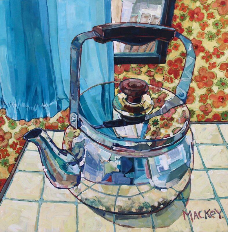 April Mackey, ‘Kettle’, Painting, Acrylic on Board, Madrona Gallery