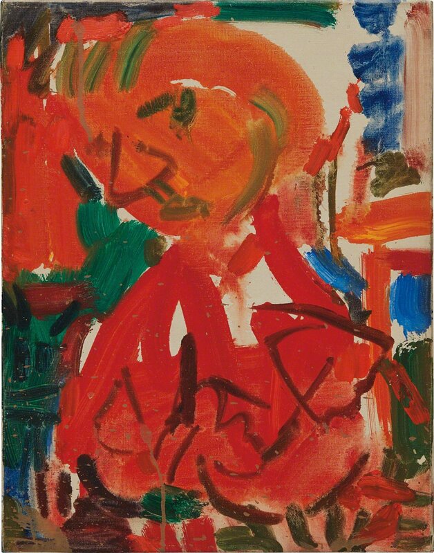 Hans Hofmann, ‘The Artist 7’, 1946, Painting, Oil on canvas, Phillips