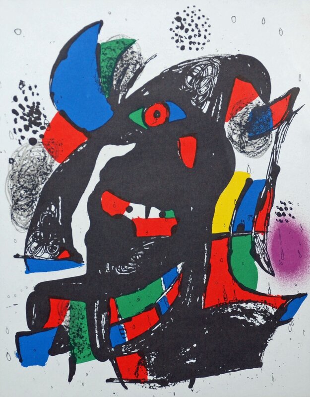 Joan Miró, ‘Plate III (Lithographe IV)’, 1981, Print, Lithograph, Georgetown Frame Shoppe