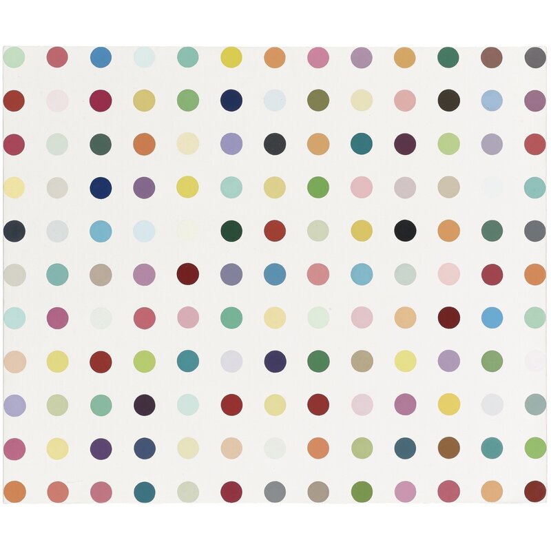 Damien Hirst, ‘Hydroquinone’, 2006, Painting, Household gloss on canvas, Rosenfeld Gallery LLC