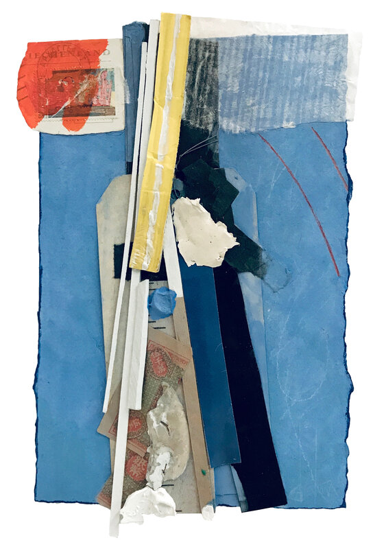 Bruce Dorfman, ‘Dedalus’, 2019, Painting, Paper, metal, wood, gouache, and acrylic, Elizabeth Clement Fine Art