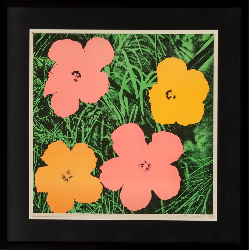 Andy Warhol, ‘Flowers’, 1964, Print, Offset lithograph in colors on paper, Heritage Auctions