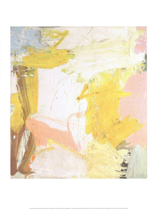 Willem de Kooning, ‘Rosy-Fingered Dawn At Louse Point’, 2018, Reproduction, Offset lithograph, ArtWise
