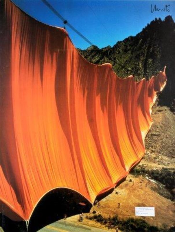 Christo, ‘Barrage’, Posters, Offset poster in colours, DIGARD AUCTION