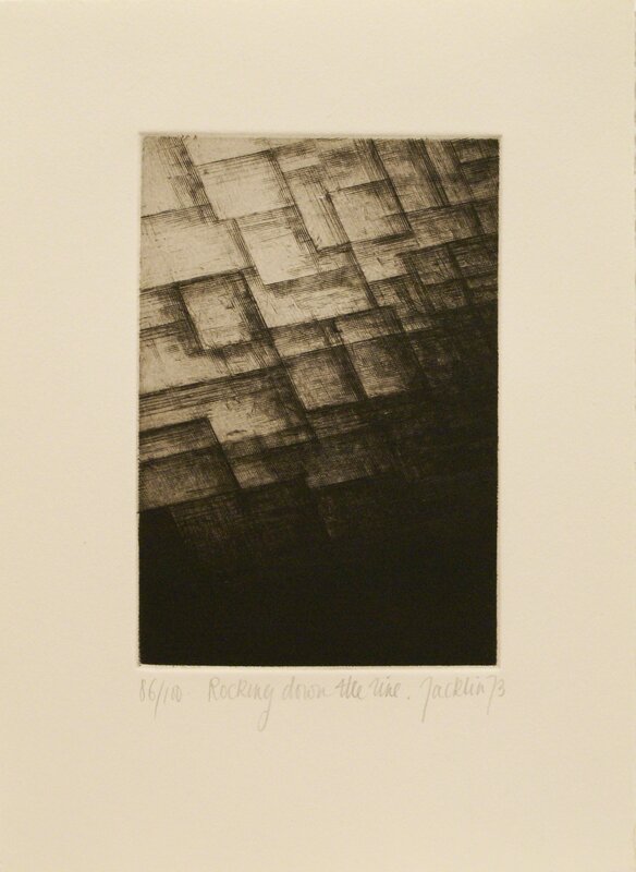 Bill Jacklin, ‘Rocking Down the Line (from eighteen small prints)’, 1973, Print, Etching, Bernard Jacobson Gallery
