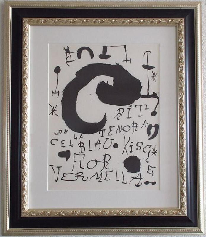 Joan Miró, ‘Les Essencies de la Terra IV’, 1968, Ephemera or Merchandise, Original lithograph on Japon nacré paper, Samhart Gallery