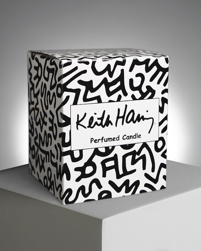 Keith Haring, ‘White & Black’, ca. 2015, Design/Decorative Art, Perfumed candle, Samhart Gallery