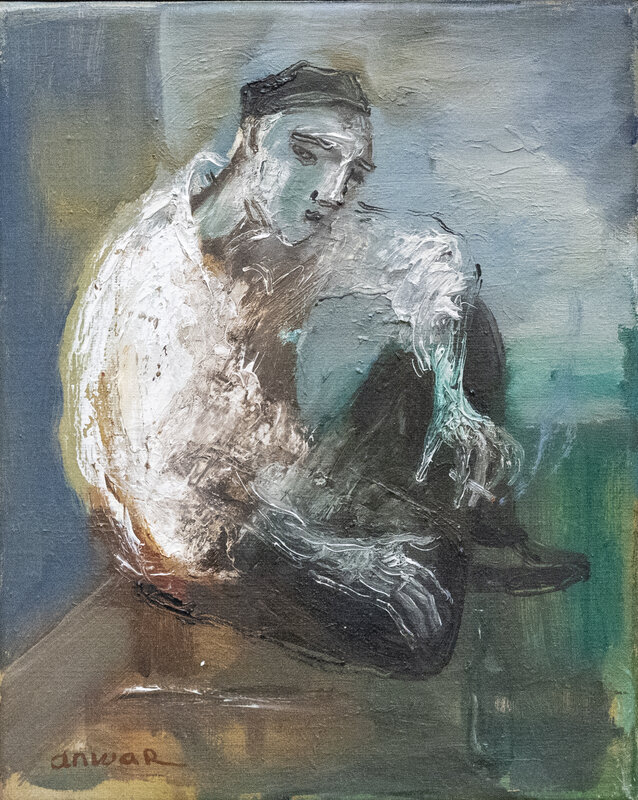 Anwar Abdoullaev, ‘The Rest’, 2021, Painting, Oil on canvas, Galerie Lilja Zakirova