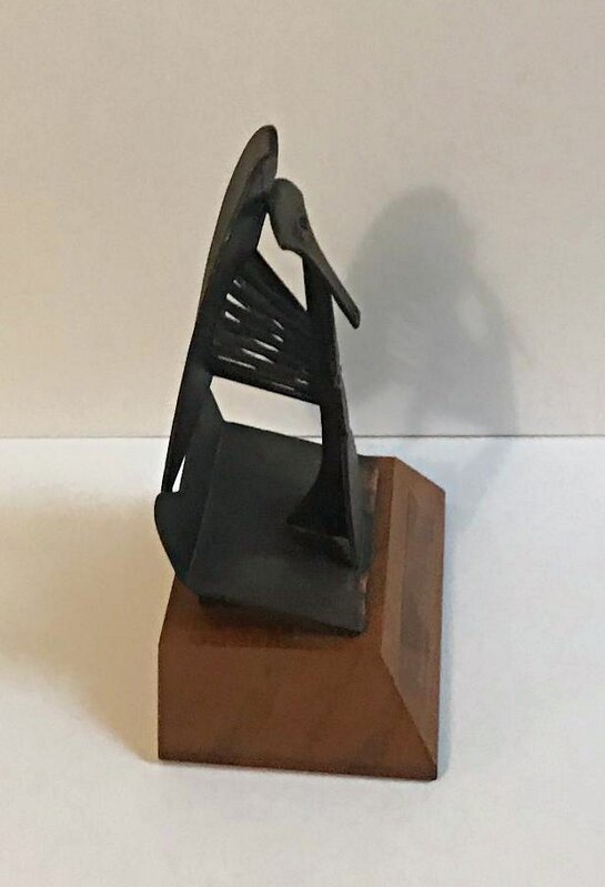 Pablo Picasso, ‘The Lady (maquette)’, 1970, Reproduction, Mixed Media sculpture replica made of Cor-ten Steel with wood base, Alpha 137 Gallery