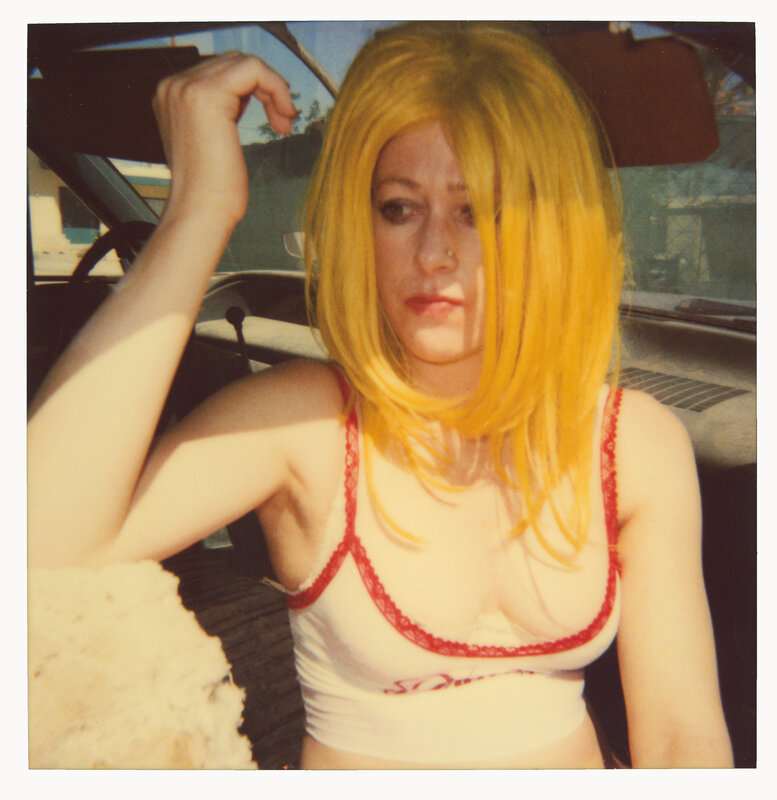 Stefanie Schneider, ‘Max, smoking in Car (29 Palms, CA)’, 1999, Photography, Analog C-Print, hand-printed by the artist on Fuji Crystal Archive Paper, based on a Polaroid, not mounted, Instantdreams