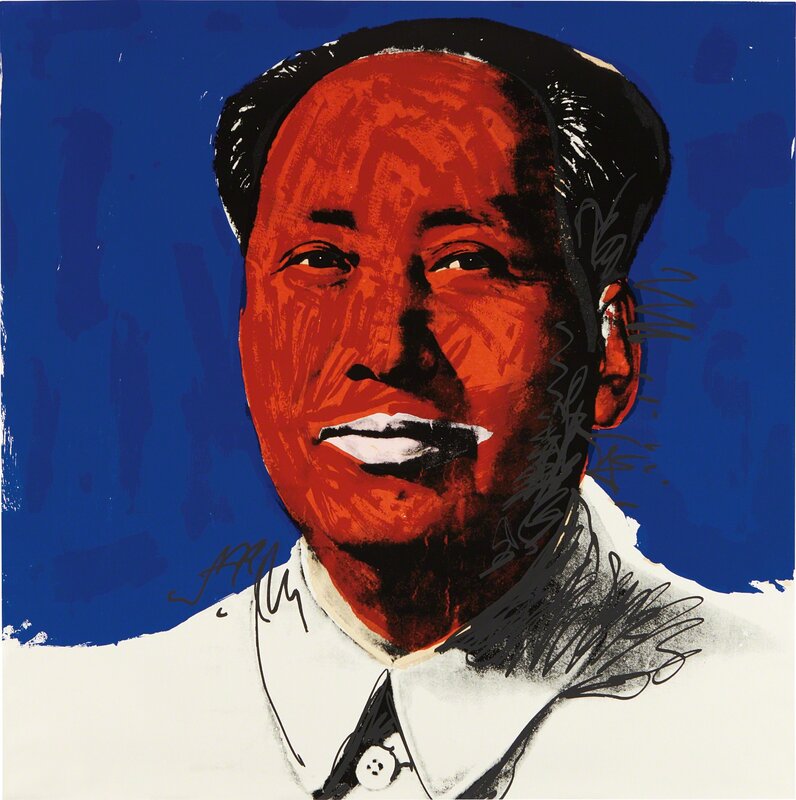 Andy Warhol, ‘Mao’, 1972, Print, Screenprint in colors, on Becket High White paper, the full sheet, Phillips