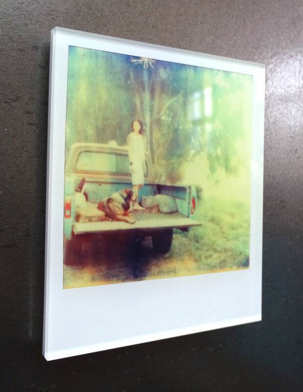 Stefanie Schneider, ‘Gasoline I (Stranger than Paradise)’, 1999, Photography, Lambda digital Color Photographs based on a Polaroid. Sandwiched in between Plexiglass (thickness 0.7cm), Instantdreams