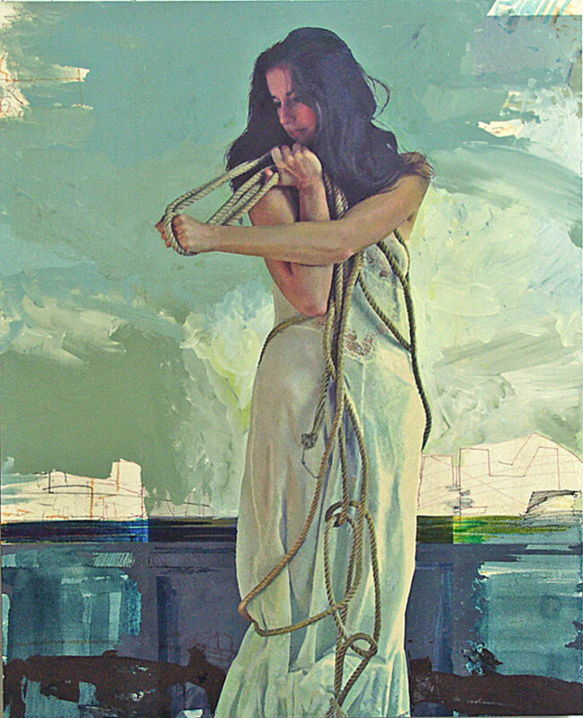 Steve Hawley, ‘Unravelling Time, Study’, 2010, Painting, Oil, wax, alkyd on panel, Cavalier Ebanks Galleries